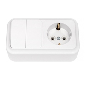 Блок ОУ 2кл.+роз з/к бел. горизонт. Пралеска  2В-РЦ-529 белый