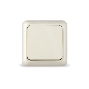 Выкл. 1кл о/у беж. 