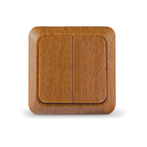 Выкл. 2кл о/у бук 