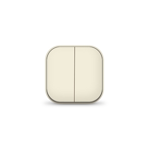 Выкл. 2кл о/у сл. кость IONICH UNIVersal  1425