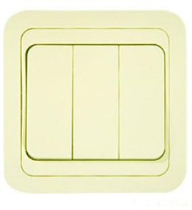 Выкл. 3кл крем/крем Mimoza Makel 25091