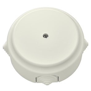 Монтажная коробка Ø109, ОУ с сальниками серия РЕТРО, (КМ-447 бежевый) КМ-447 бежевый