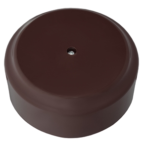 Монтажная коробка Ø80, ОУ без сальников серия РЕТРО, (КМ-450 шоколад) КМ-450 шоколад