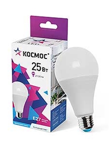 Лампа LED A65 25W E27 6500 Космос... LkecLED25wA65E2765
