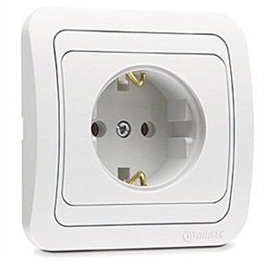 Роз. 1м с/з бел/бел. (керамика) Mimoza Makel 12008