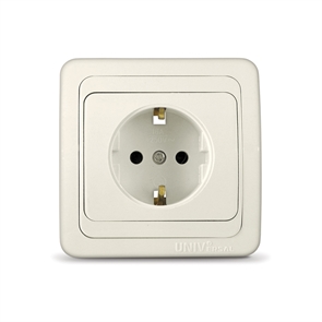 Розетка 1м с/з с/у сл. кость 