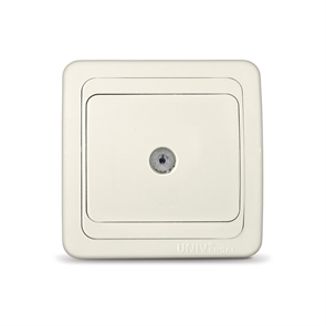 Розетка 1м ТВ с/у сл. кость 