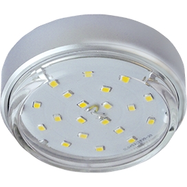 Свет-к GX53 DGX5318 накл. серебро Ecola (18*88) FS53FFECD