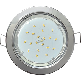 Свет-к GX53 H4 Downl without reflr_chrome  38x106 (к+) Ecola FC53H4ECB