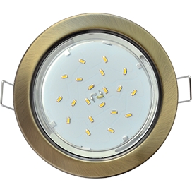 Свет-к GX53 H4 встр. черн. бронза Ecola (38*106) FN53H4ECB