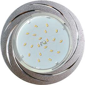 Свет тонкий GX53 H4 DL5386 Вихрь металл мотов хром FC5386ECB