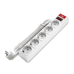 Сет.фильтр СОЮЗ 5гн 5м с/з белый ПВС 3*0,75 1327 1327