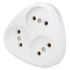 Разветвитель 3гн б/з (ромашка) (РВ16-258) РВ16-258