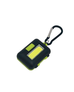 Фонарь брелок 2W карабин/3xAAA/корпус ABS-пластик КОСМОС KOC204B