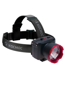 Фонарь налоб. аккум. H1WLED 2 режима, 1W КОСМОС KOCAccuH1WLED