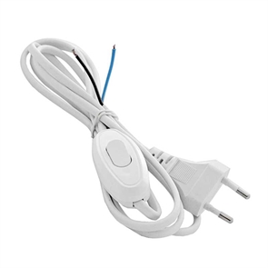 Шнур для бра бел. 1,75м  ШВВП 2*0,75 