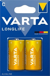 LR14 С BL2 (блистер 2шт) VARTA LONGLIFE POWER Alkaline 1,5V 4008496559312