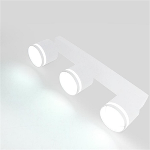 {{photo.Alt || photo.Description || 'Спот на основании GWL-3GX53-M-IP20 Тройной Белый С боковым рассеивателем Башня 661725 General'}}