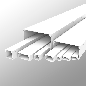 Кабель-канал 20х10 БЕЛЫЙ 96м Agis Profile  60.01.20.10.200