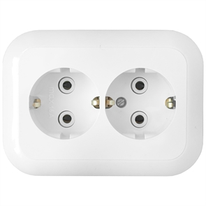 Роз. 2-местн. СУ с земл. серия ГАРМОНИЯ, белый (РС16-239) РС16-239