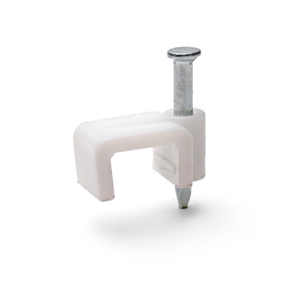 Крепеж д/каб. №10 прямоуг. в к-те с гвоздем (уп.-25 шт) СПП-10 Fortisflex 49454 49454