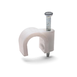 Крепеж д/каб. №5  круглый в к-те с гвоздем (уп.-50 штук) СПК-5 Fortisflex 49459 49459