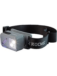 Фонарь налобный КОСМОС (KOC850Lit)/2х2Вт XPG,3х1Вт SMD/Li-po1200mAh/ABS пластик/магниты и крюк KOC850Lit