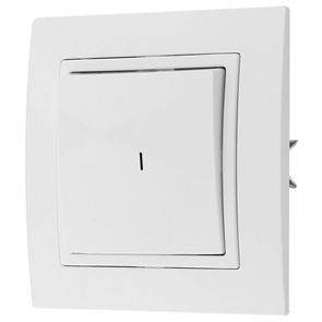 {{photo.Alt || photo.Description || 'Выкл. 1-кл. СУ с подсветкой серия УЮТ, белый (С110-866)'}}