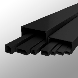 Кабель-канал 40х40 ЧЕРНЫЙ 24м Agis Profile 60.03.40.40.200
