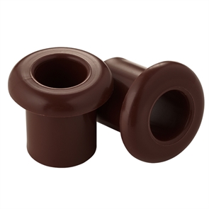 Втулка для сквозного отверстия, d25,5х23 мм серия РЕТРО, (ЮЛИГ.757522.017 шоколад) ЮЛИГ.757522.017 шоколад