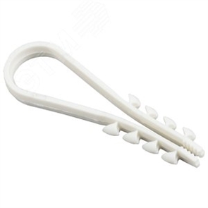 {{photo.Alt || photo.Description || 'Дюбель-хомут 5х10 бел. (круглый) "REXANT" (100шт)...'}}