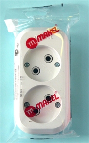 Колодка удл. 2гн б/з Makel 101 MGP