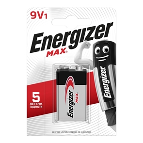 6LR61-1BL MAX Energizer Power(1шт) 7638900297409