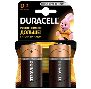 LR20 Вl-2 Duracell Basic (2шт) 5000394076730