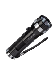 Фонарь ручн. КОS108В 1ВтLED (3ААА) аллюминий, ремешок КОСМОС KOS108B