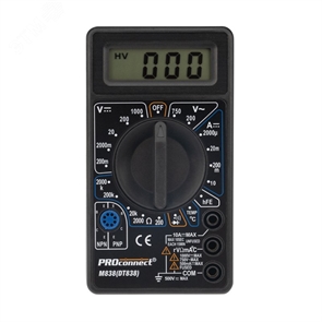 {{photo.Alt || photo.Description || 'Мультиметр M838 13-3013 Proconnect Портативный '}}