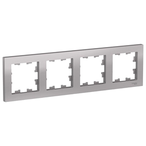 Рамка 4м универс. алюминий SE AtlasDesign ATN000304