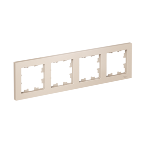 Рамка 4м универс. бежевый SE AtlasDesign ATN000204