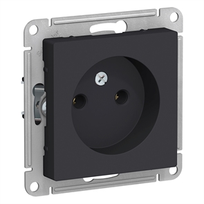 Роз. 1м б/з 16А мех. карбон SE AtlasDesign ATN001041