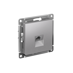 Роз. комп. RJ45 кат. 5Е мех. алюминий SE AtlasDesign ATN000383