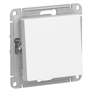 Выкл. 1кл прох мех. белый SE AtlasDesign ATN000161