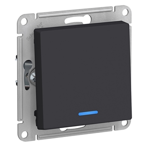 Выкл. 1кл свет мех. карбон SE AtlasDesign ATN001013