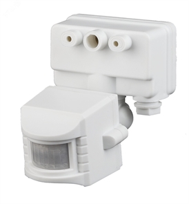 Датчик движ. MD 02 (аналог LX-02) 1200Вт бел. прожекторный IP-44 12м ЭРА... Б0004266