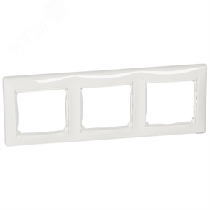Рамка 3-я бел. LR Valena 774453