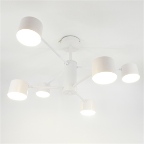 {{photo.Alt || photo.Description || 'Люстра под лампу General  GCHL-6GX53-M Белая Стеллар 662341'}}