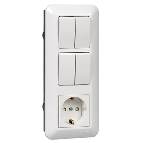 БК2ВР-008Б Блок В2кл.+В2кл.+Рс/з с/у бел. 