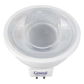 Лампа MR16 7W 230V GU5.3 4500K диффузор General... 643500