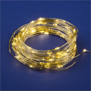ULD-S1000-100/SCB/3AA WARM WHITE IP20 Гир. LED на бат. 3AA (не в/к), «Роса», 10м UL-00005482