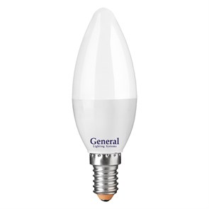 Лампа LED 10W E14 2700 свеча General 682700