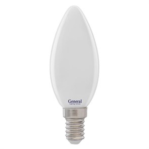 Лампа LED FL 8W M E14 4500 свеча филам. матовый General... 649993